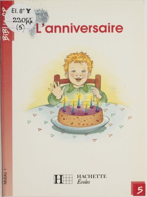 cover image of L'Anniversaire